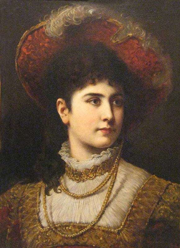 Cermak's sister Marie as a Blackhead
